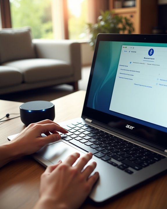 acer laptop bluetooth connection