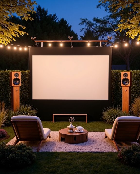 best outdoor movie speakers