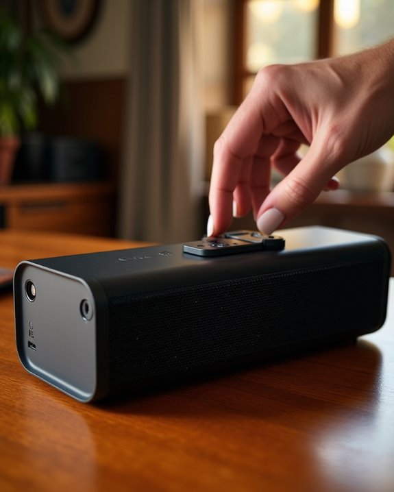 factory reset blackweb speaker