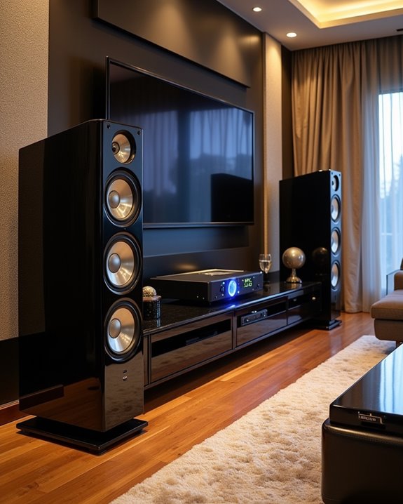 high volume stereo system factors