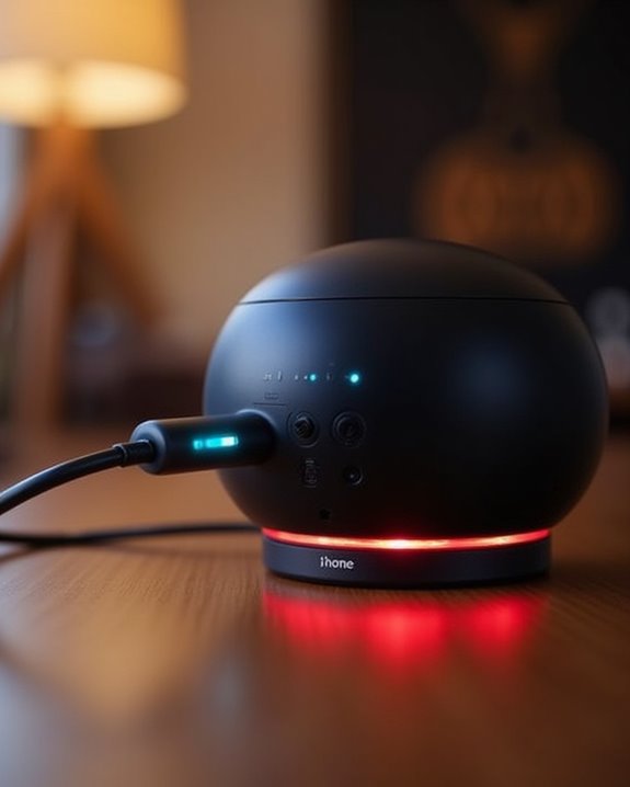 ihome charging led signals