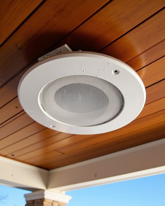 outdoor in ceiling speaker specifications