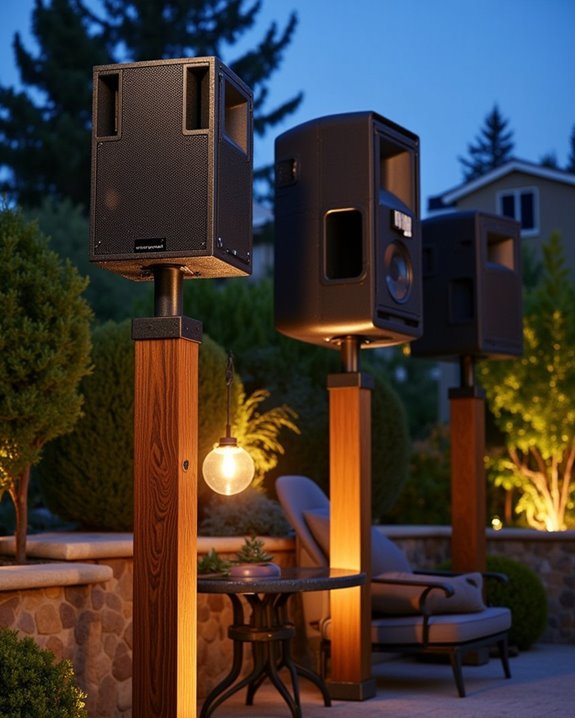 outdoor pa speaker factors