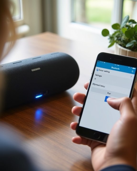 panasonic bluetooth pairing completion
