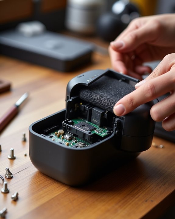 safely disassemble bluetooth speaker