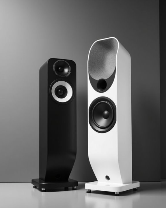selecting black and white speakers