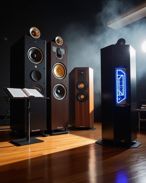 three best loud speakers