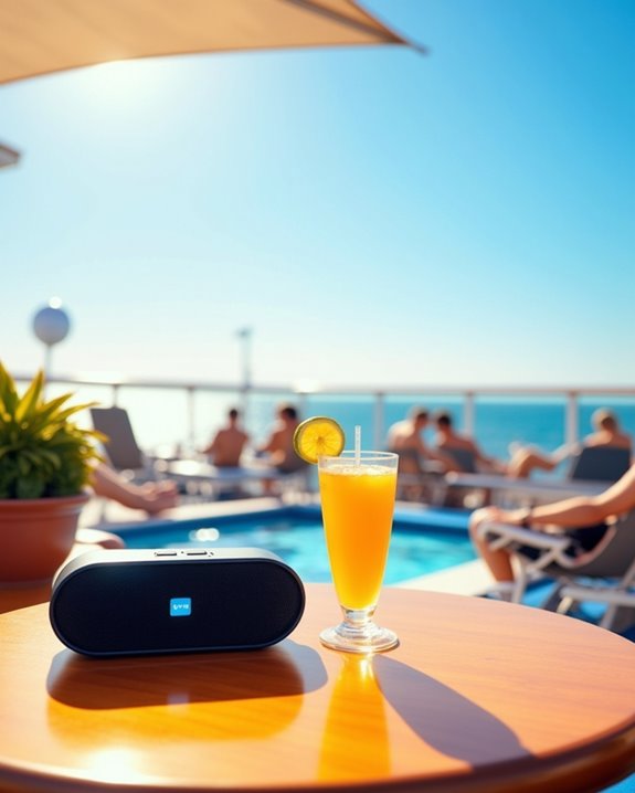 use bluetooth in cabins