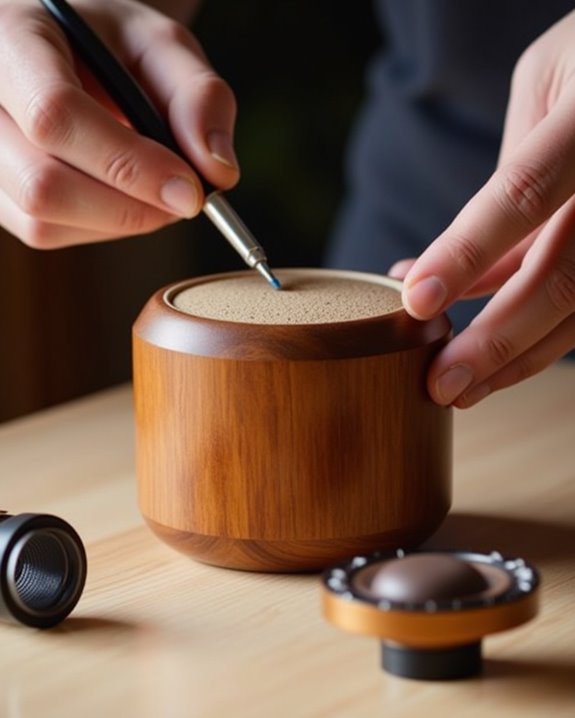 adding protective finishing touches