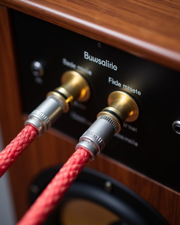 bi wiring separates audio frequencies