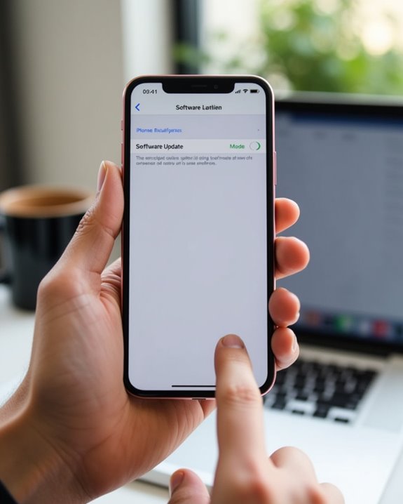 check for ios updates