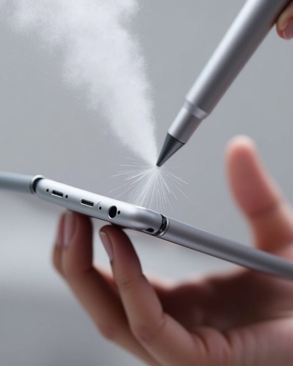 compressed air risks iphones