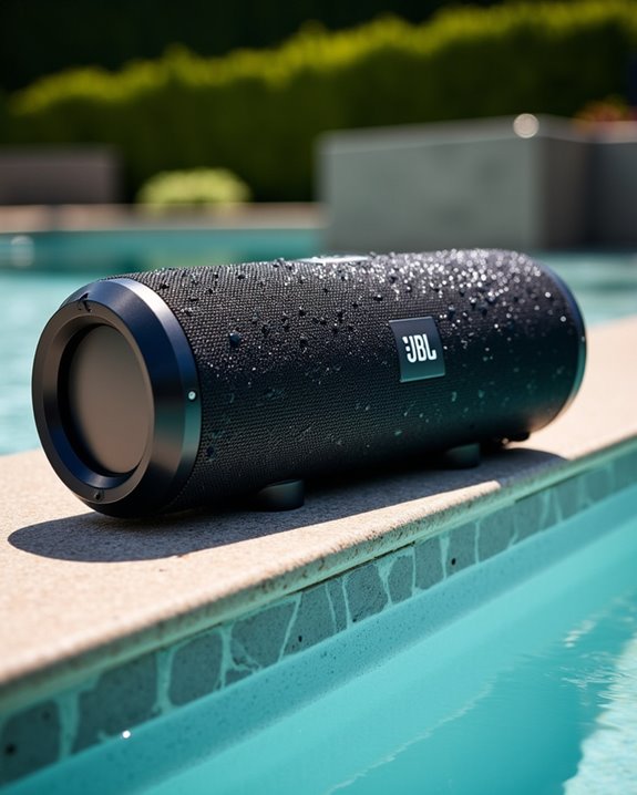confirm jbl speakers waterproofness