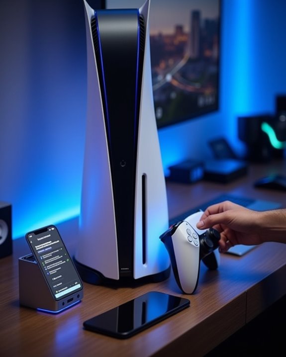 connect bluetooth speaker ps5