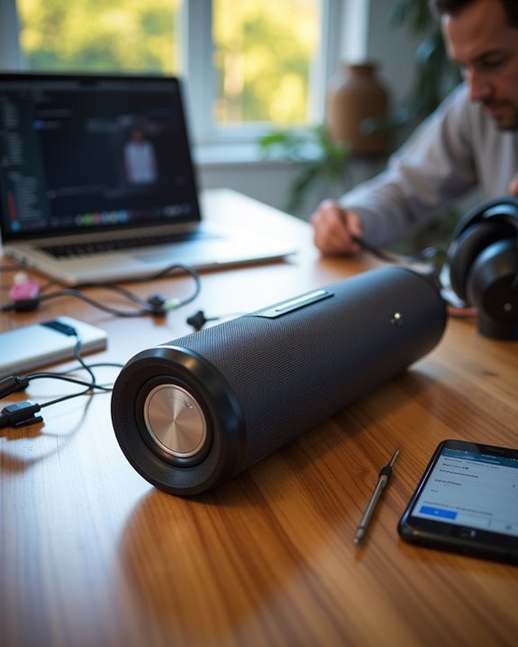 fix aux bluetooth speakers
