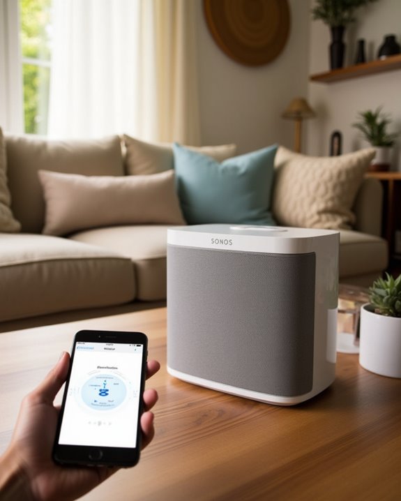 initial sonos app wi fi