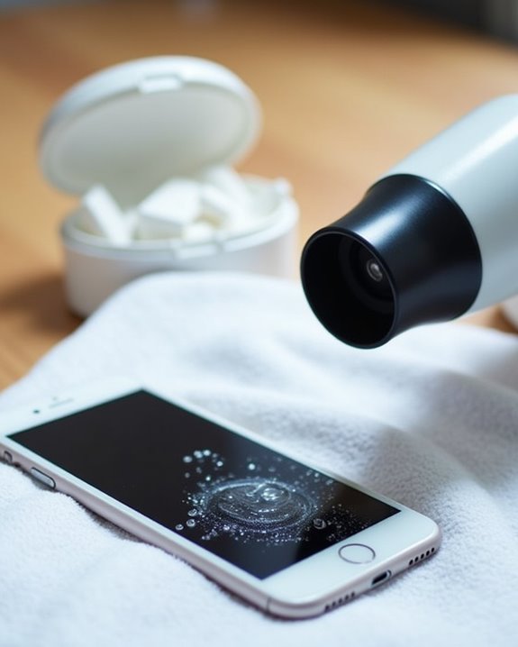 phone speaker water removal