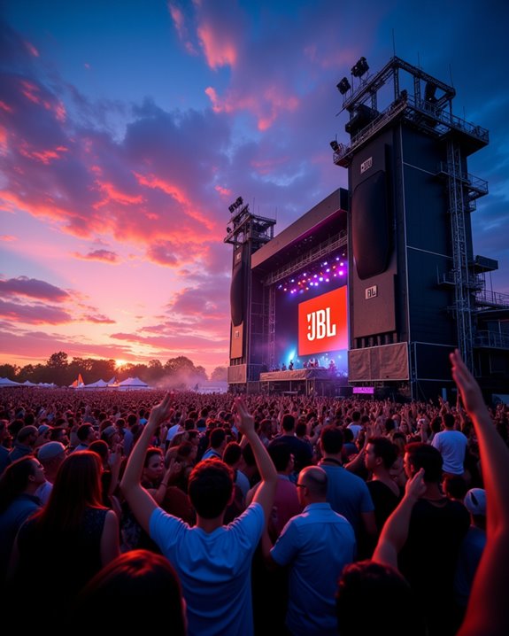 pioneering outdoor event audio