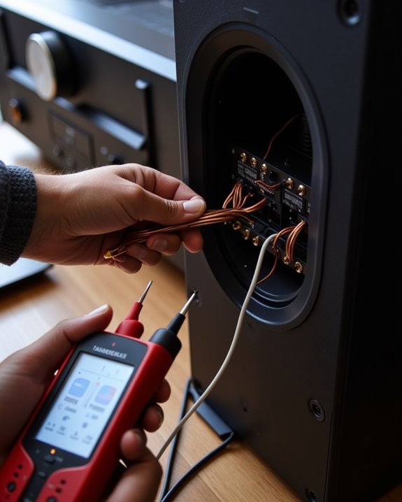 reassemble clean verify speakers
