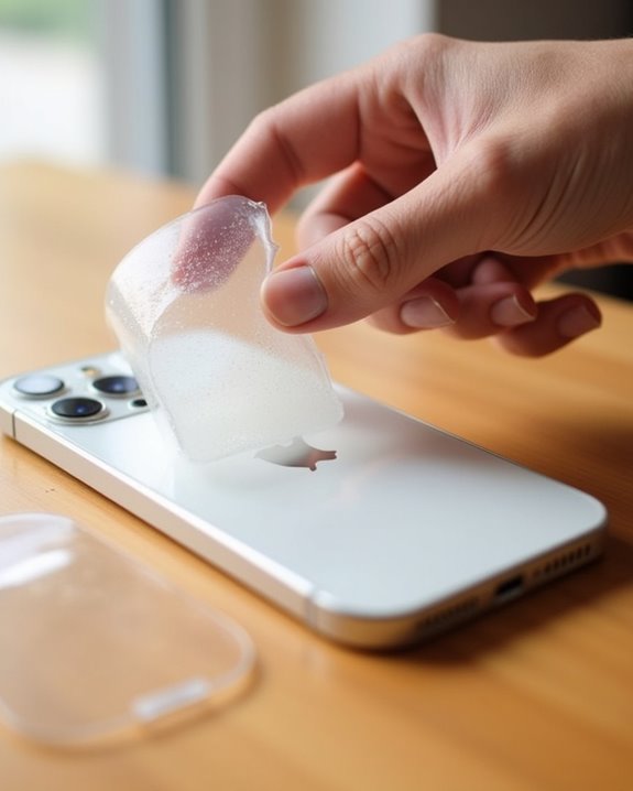 remove cases and protectors