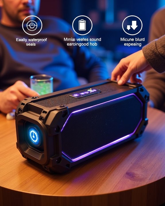 robust power speaker features