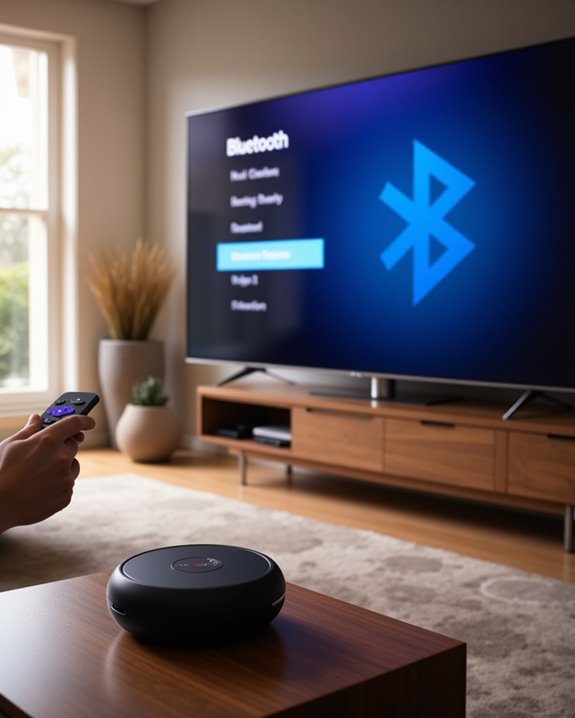 roku tv bluetooth navigation