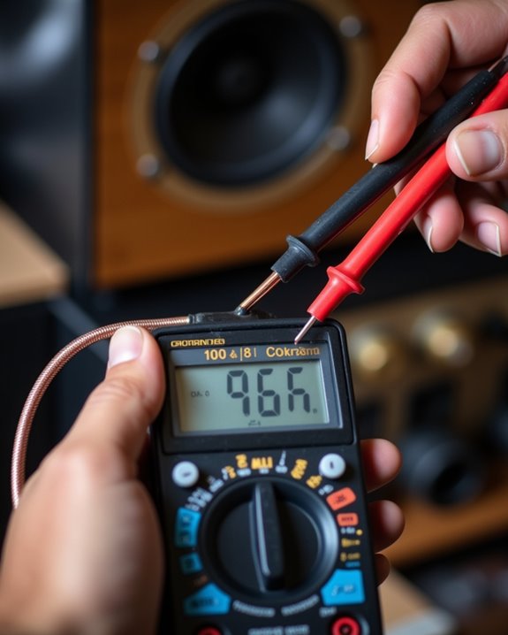 systematic speaker cable diagnosis