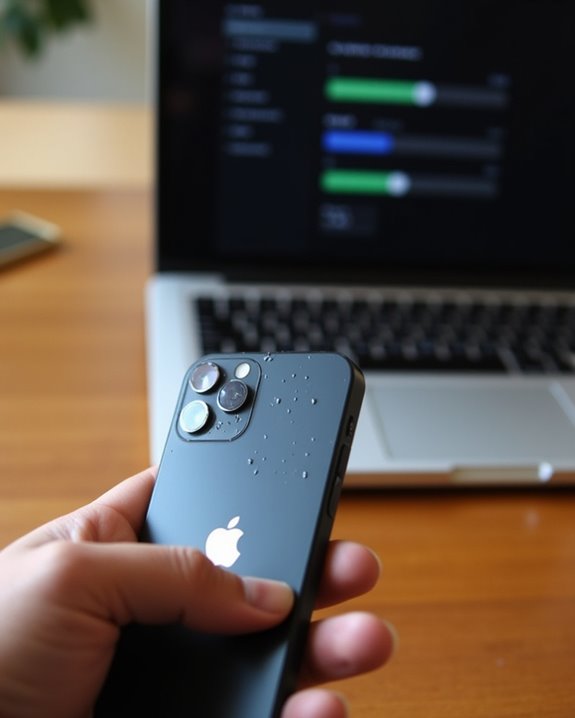 test iphone sound settings