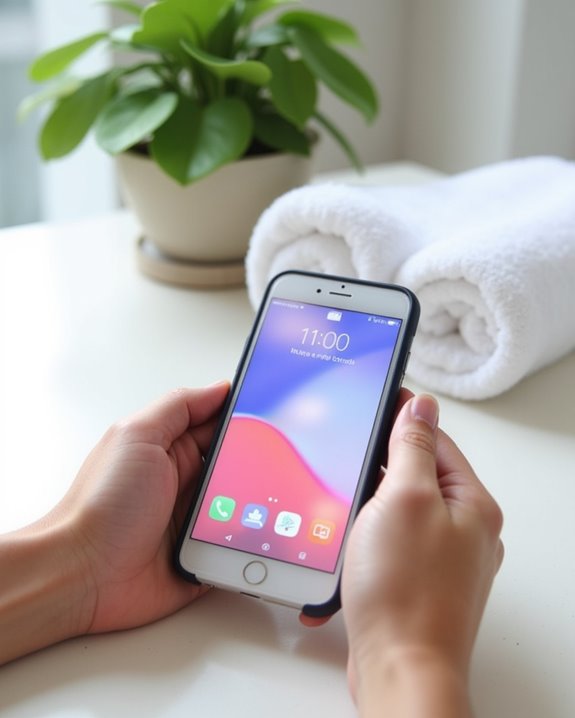 test water damaged phone systematically