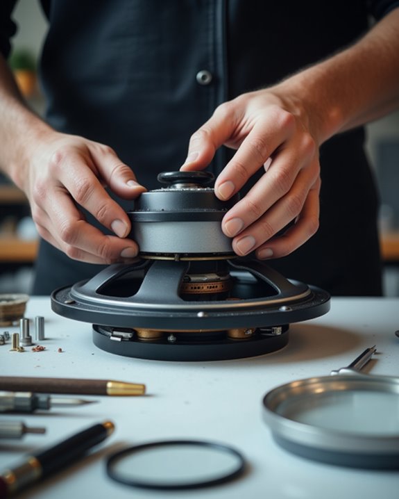 verify polarity before reassembly
